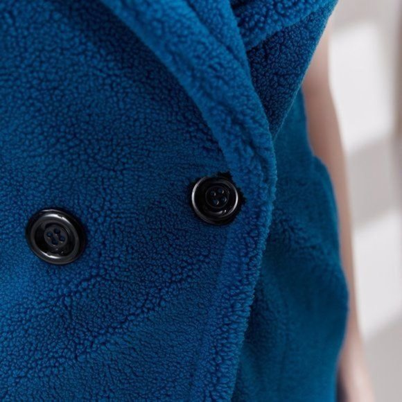 Miz Ready or Not: Faux Sherpa Fur Trench Vest L XL XXL - Picture 13 of 16